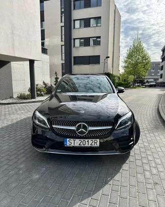 samochody osobowe Mercedes-Benz Klasa C cena 158000 przebieg: 84133, rok produkcji 2018 z Katowice